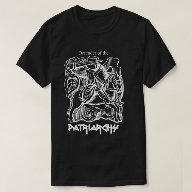 T-shirt Défenseur du patriarcat (Design devant)