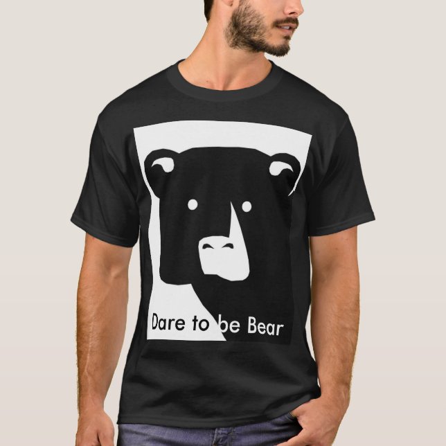 T-shirt Défi à être ours (Devant)