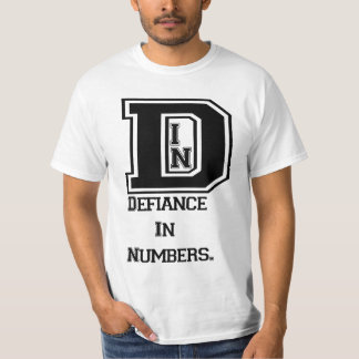 T-shirt Défi en nombre