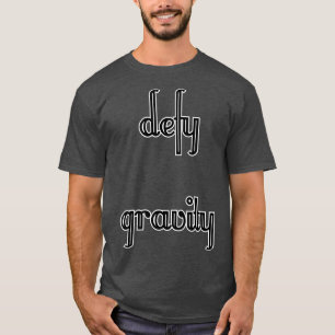 T-shirt défier la gravité