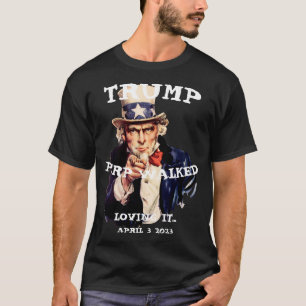 T-shirt Défilé de perpétuité de Trump 2023 Mardi Oncle Sam