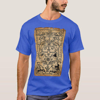 T-shirt Défilement de l'orthographe de l'alchimie