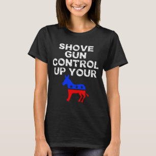 T-shirt Défiler le contrôle de l'arme sur votre âne