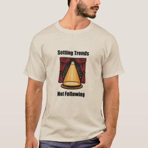 T-shirt Définir les tendances sans suivre le style innovat