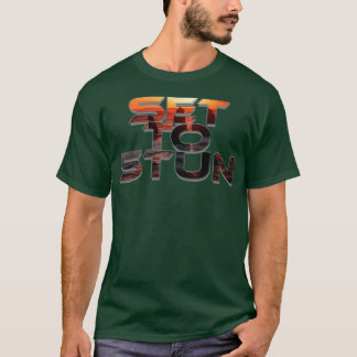 T-shirt Définir pour s'arrêter