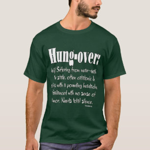 T-shirt Définition Accrocher-au-dessus de