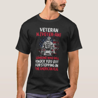 T-shirt Définition d'ancien combattant