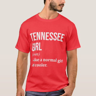 T-shirt Définition de fille du Tennessee pour femmes