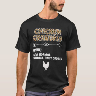 T-shirt Définition de grand-mère de poulet Propriétaire de