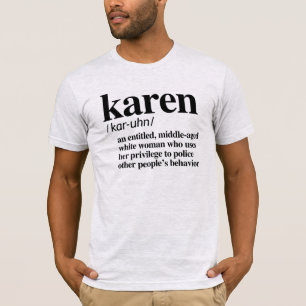 T-SHIRT DÉFINITION DE KAREN