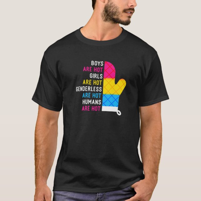 T-shirt Définition de la fierté transexuelle, Pansexualité (Devant)