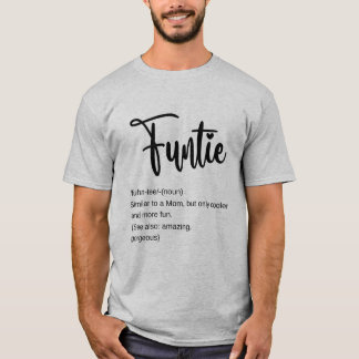 T-shirt Définition de la Tante de fonction
