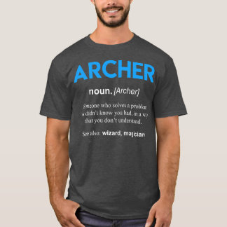T-shirt Définition de l'arc Tir à l'arc