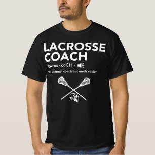 T-shirt Définition de l'entraîneur de crosse