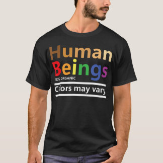 T-shirt Définition de l'être humain Fierté Arc-en-ciel Que