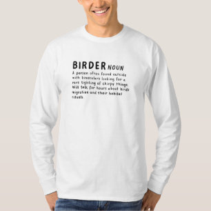 T-shirt Définition de l'oiseau