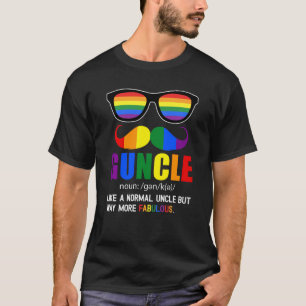 T-shirt Définition De Oncle Gay Oncle Comme Un Oncle Sw No
