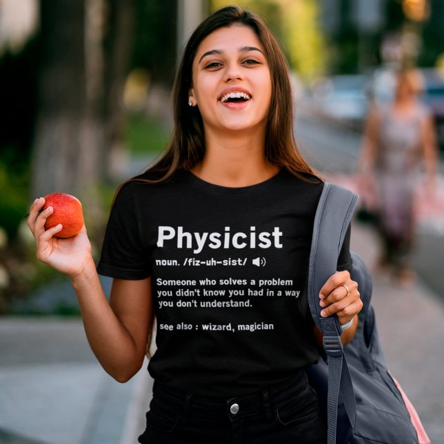 T-shirt Définition de physicien Physique Sciences Amateurs (Créateur téléchargé)