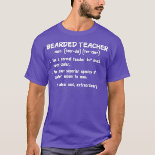 T-shirt Définition de professeur harcelé drôle idée cadeau