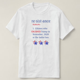 T-shirt Définition de résistance