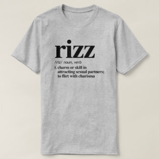T-shirt Définition de Rizz