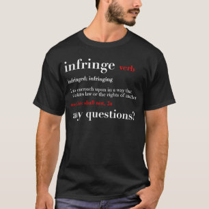 T-shirt Définition d'infraction 2e amendement Constitution