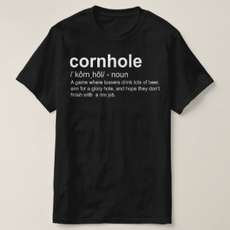 T-shirt Définition du dictionnaire Joueur Cornhole