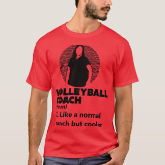 T-shirt Définition du formateur de volleyball