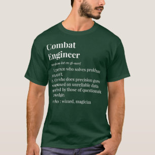 T-shirt Définition du génie de combat