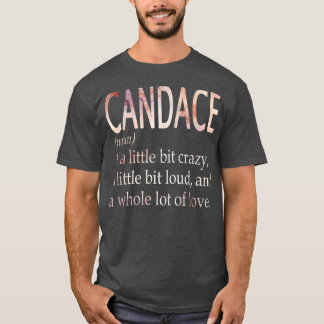 T-shirt Définition du nom de la fille de la candace