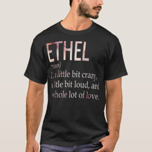T-shirt Définition du nom de la fille d'éthique