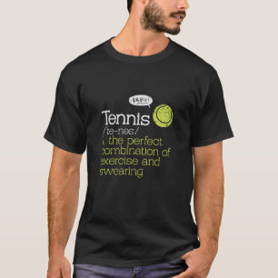T-shirt Définition du tennis