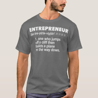 T-shirt Définition D'Un Entrepreneur