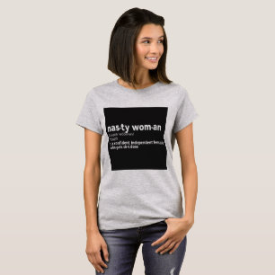 T-shirt Définition d'une femme méchante