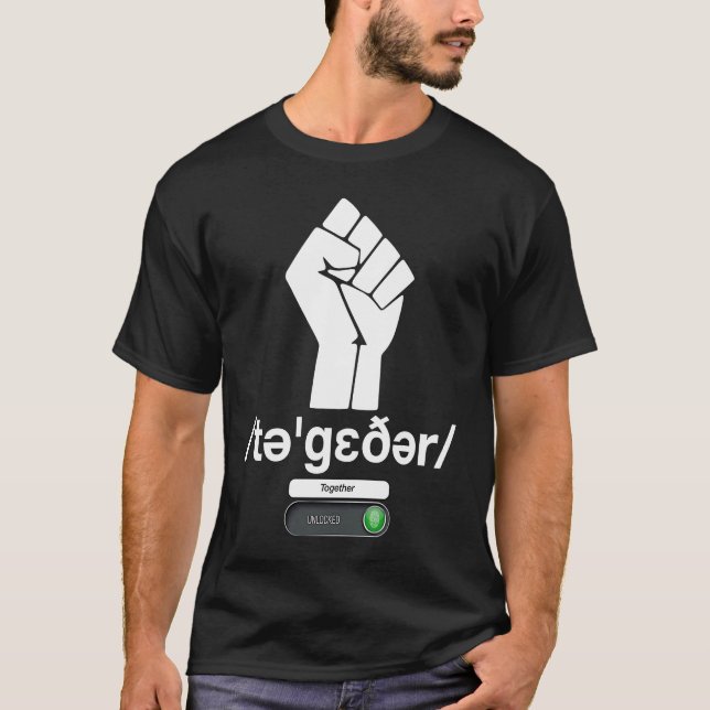 T-shirt Définition Ensemble Commutateur NON VERROUILLÉ Act (Devant)