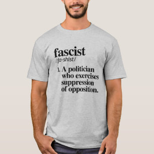 T-shirt Définition fasciste