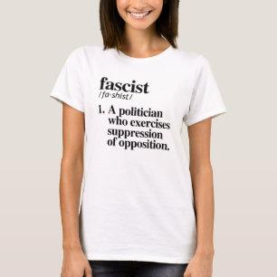 T-shirt Définition fasciste