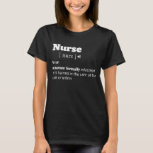 T-shirt définition infirmière