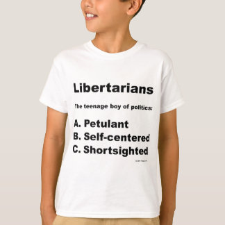 T-shirt Définition libertaire