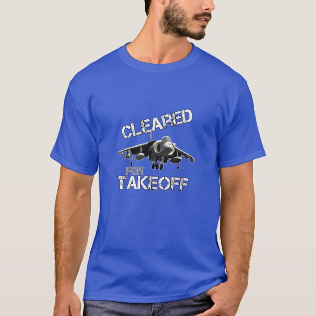 T-shirt Défriché pour décollage - Pilots Amateurs de vol d (Devant)