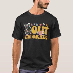 T-shirt Dégage 4e année Super dernier jour d'école