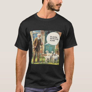 T-shirt Dégage de ma pelouse – Édition chèvre Rick London