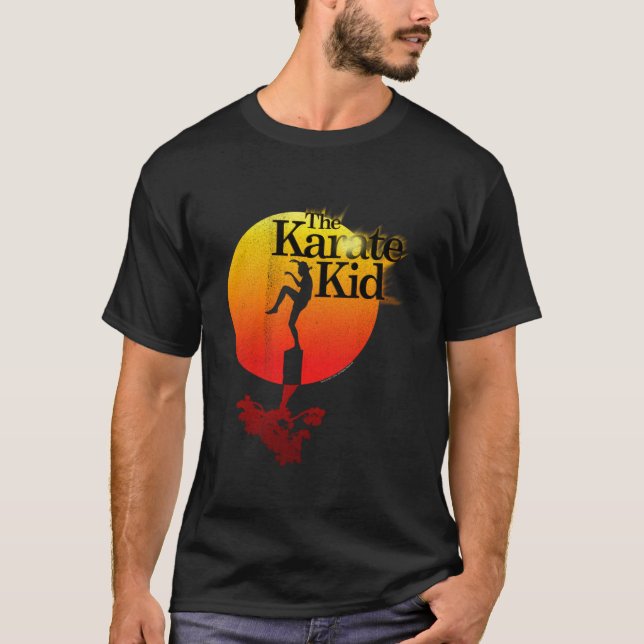 T-shirt Dégradé Soleil Kid Karate (Devant)