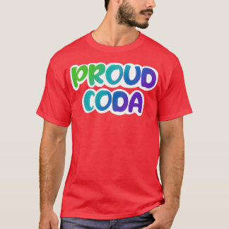 T-shirt dégradé vert CODA vert pourpre