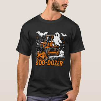 T-shirt Déguisement de camions fantômes drôles Boo-Dozer p