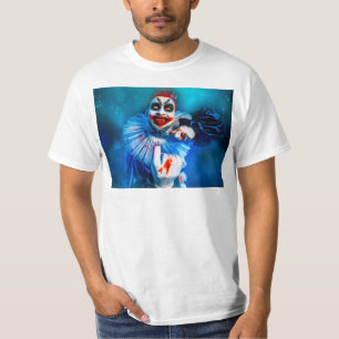 T-shirt Déguisement de clown artistique SlipperyJoe Happy