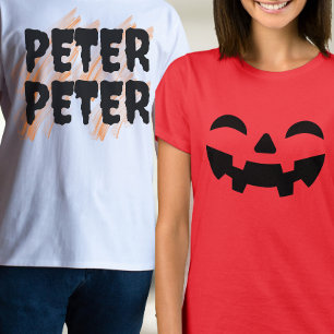 T-shirt Déguisement de Halloween drôle pour couple 