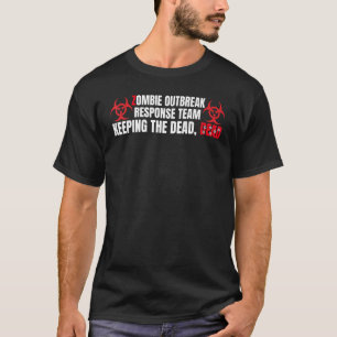 T-shirt Déguisement de zombie drôle Apocalypse Mort-vivant