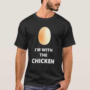 T-shirt Déguisement d'Halloween Fun Je Suis Avec L'oeuf De
