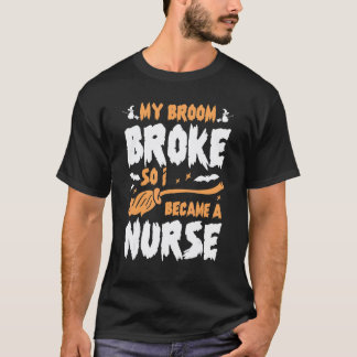 T-shirt Déguisement d'Halloween : ma brosse à allaiter s'e